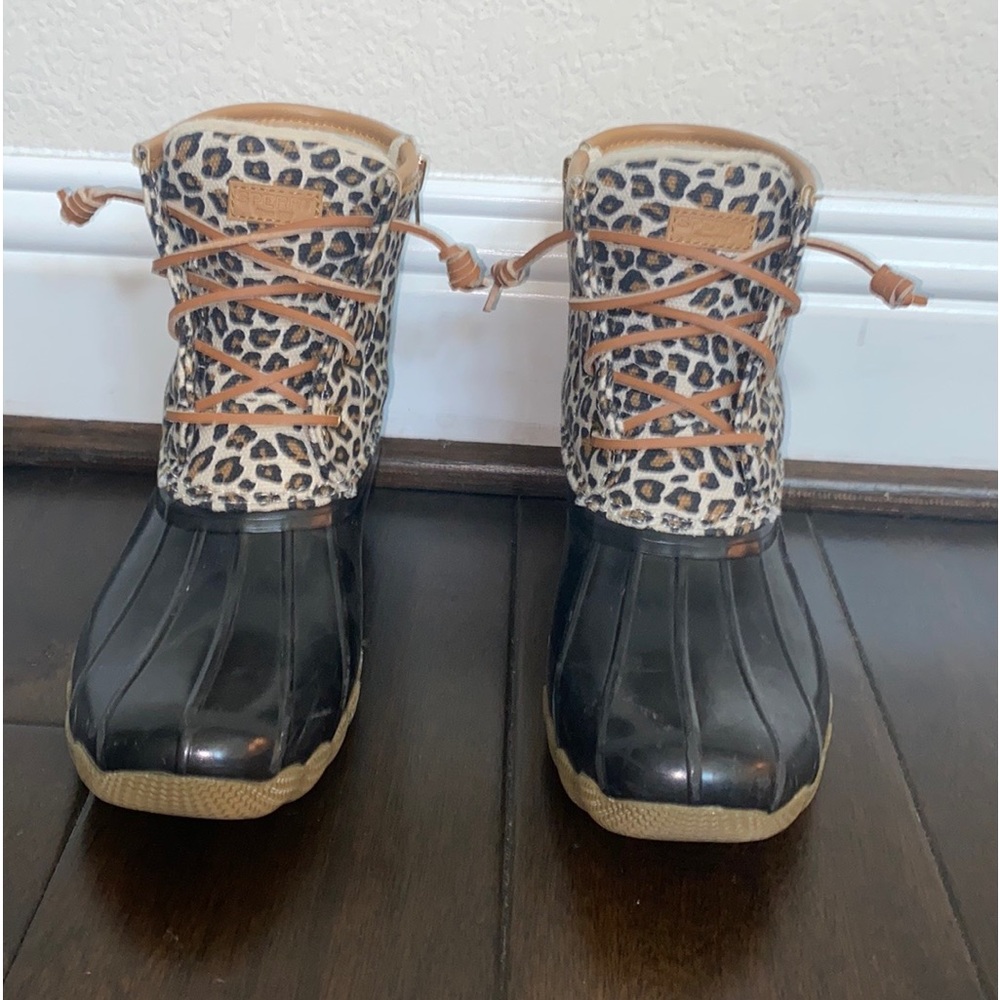 Sperry kids saltwater duck boots